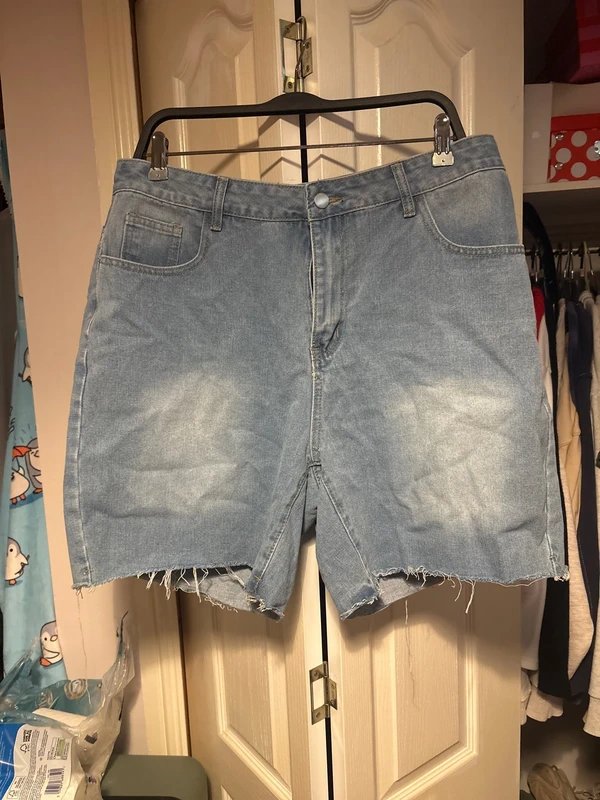 Shein SHEIN denim shorts - 1