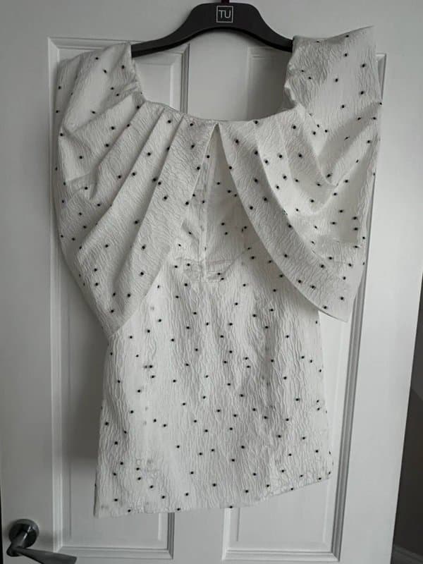 ASOS ASOS luxe corset white dress