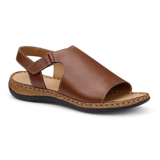 Hotter Hotter Women's Wide Fit 'Mena' Sandals in Tan - 2