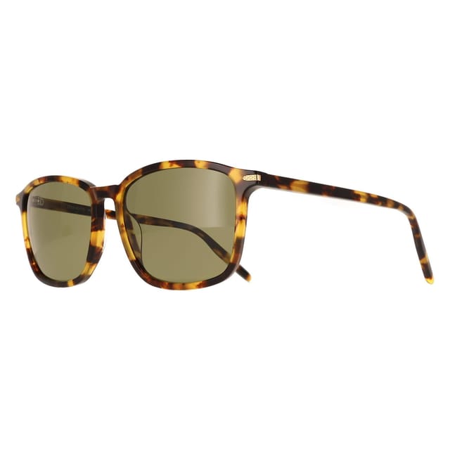 Serengeti Serengeti Men's Rectangle Shiny Classic Havana Mineral Polarized 555nm Lenwood in Brown - 2