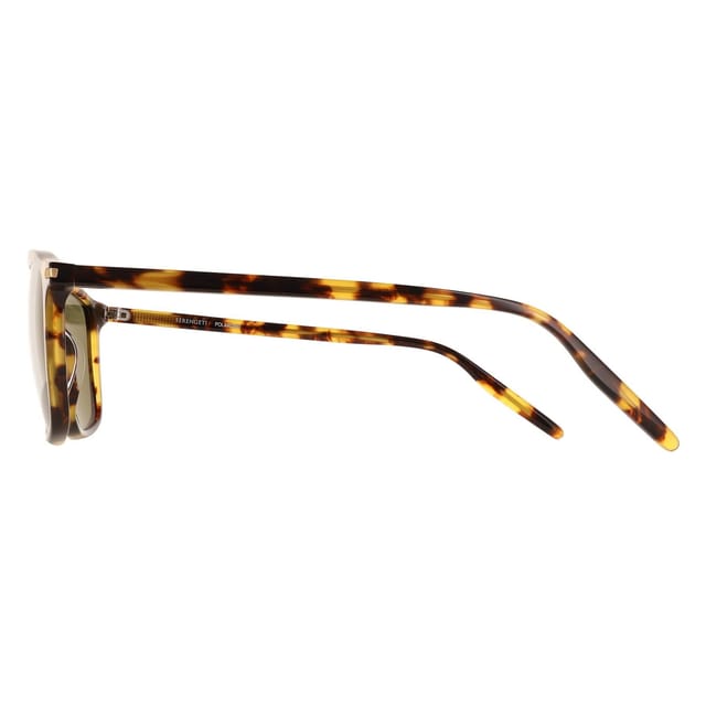 Serengeti Serengeti Men's Rectangle Shiny Classic Havana Mineral Polarized 555nm Lenwood in Brown - 3