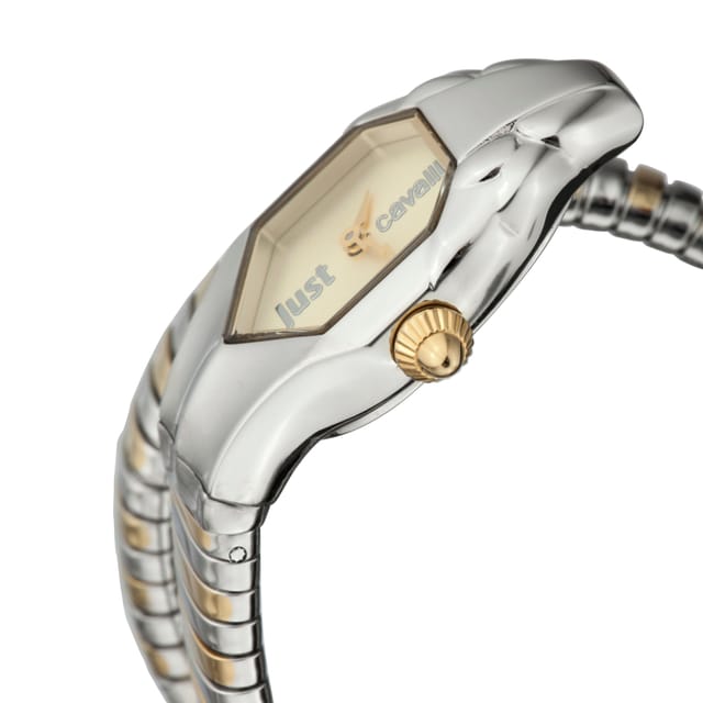 Just Cavalli Just Cavalli Women's Glam Chic Septagon Watch in Silver - 3