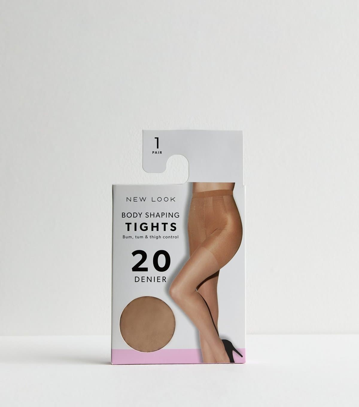 New Look Premium Tan 20 Denier Body Shaping Tights New Look