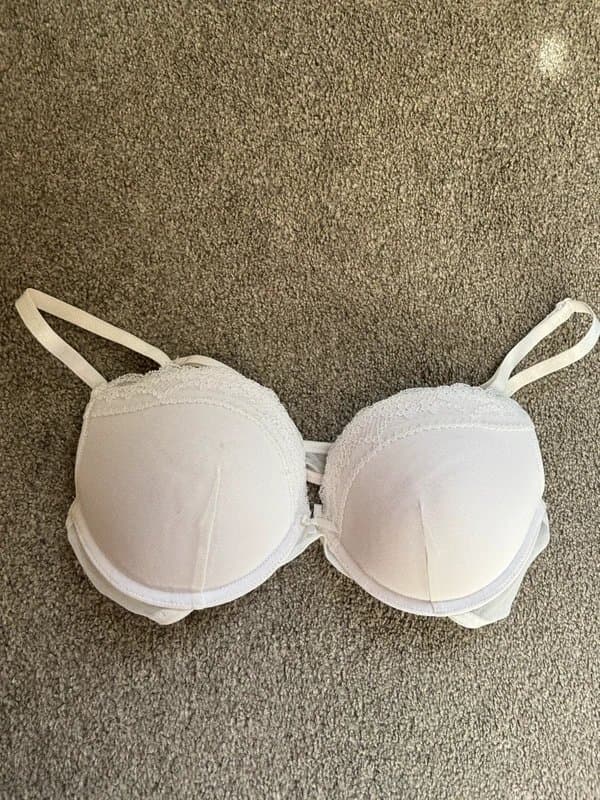 New Look White push up bra