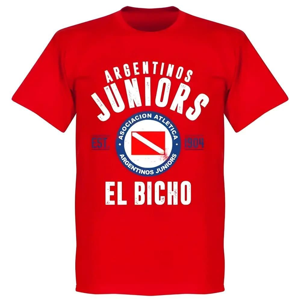 Argentinos Juniors Argentinos Juniors Men's Established T-Shirt in Red