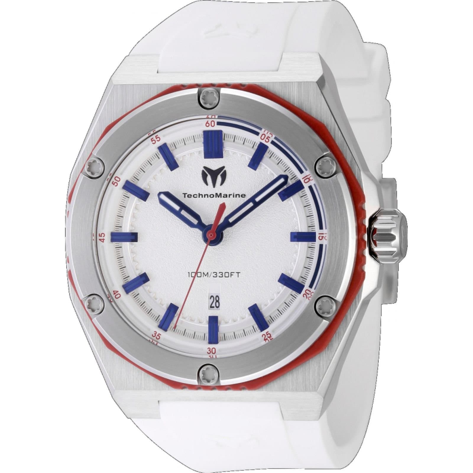TechnoMarine TechnoMarine Men's TM-416066 Coral Legacy 45mm Quartz Watch in White
