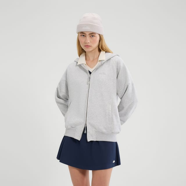 Ellesse Ellesse Women's Pianella FZ Hoodie in Light Grey - 2