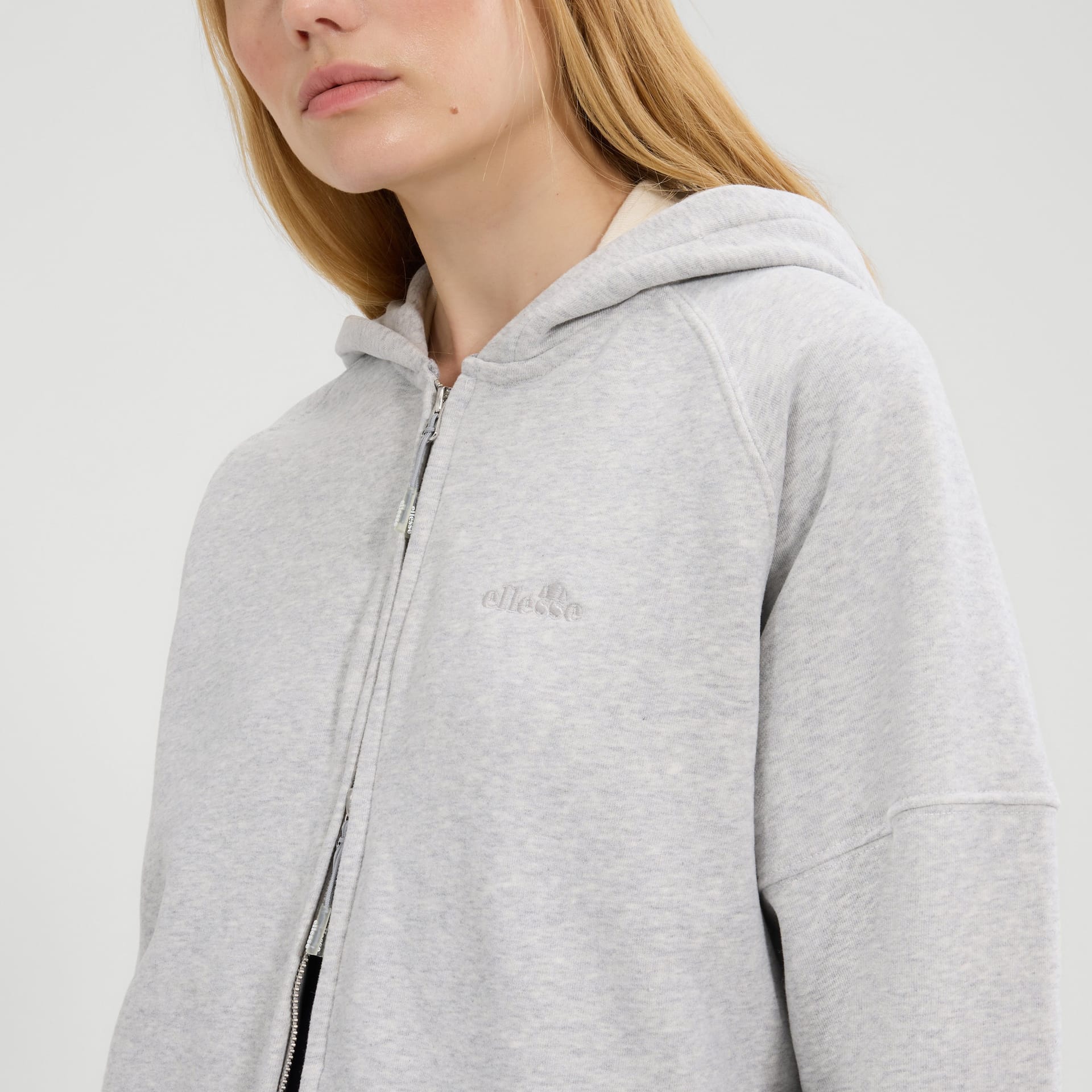 Ellesse Ellesse Women's Pianella FZ Hoodie in Light Grey - 4