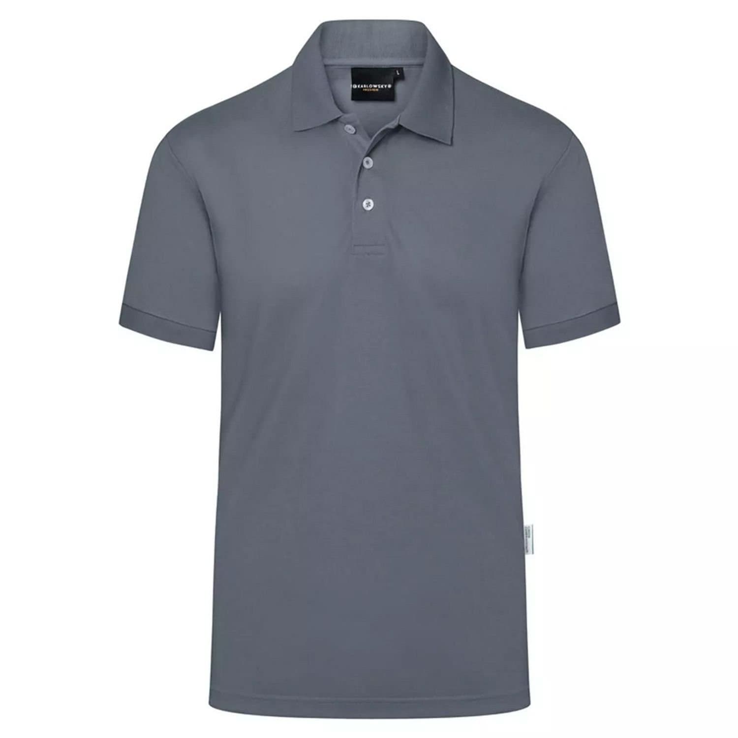 Karlowsky Karlowsky Men's Modern-Flair Work Polo Shirt in Dark Grey