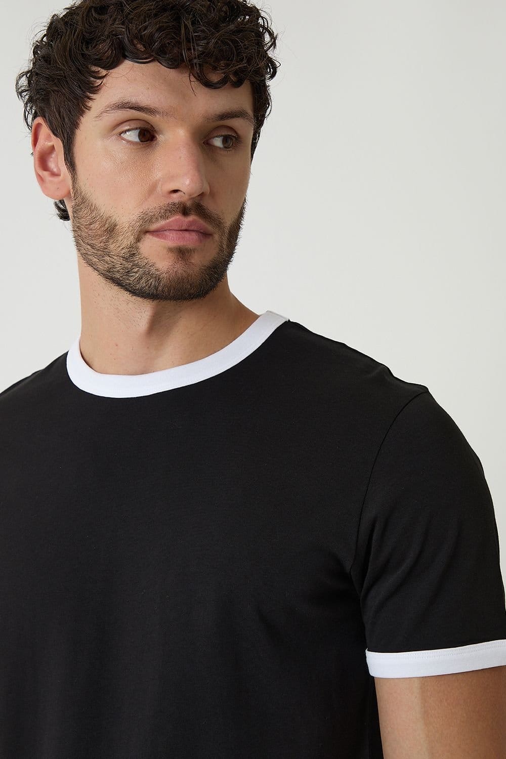 Threadbare Threadbare Men's 2-Pack Cotton Ringer T-Shirts - 4