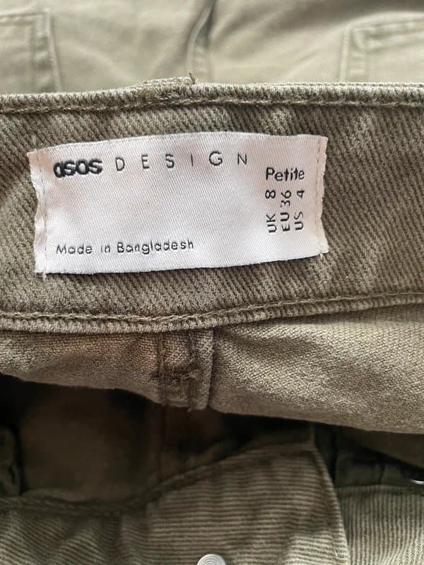 ASOS Design ASOS Design Barrel leg jeans petite