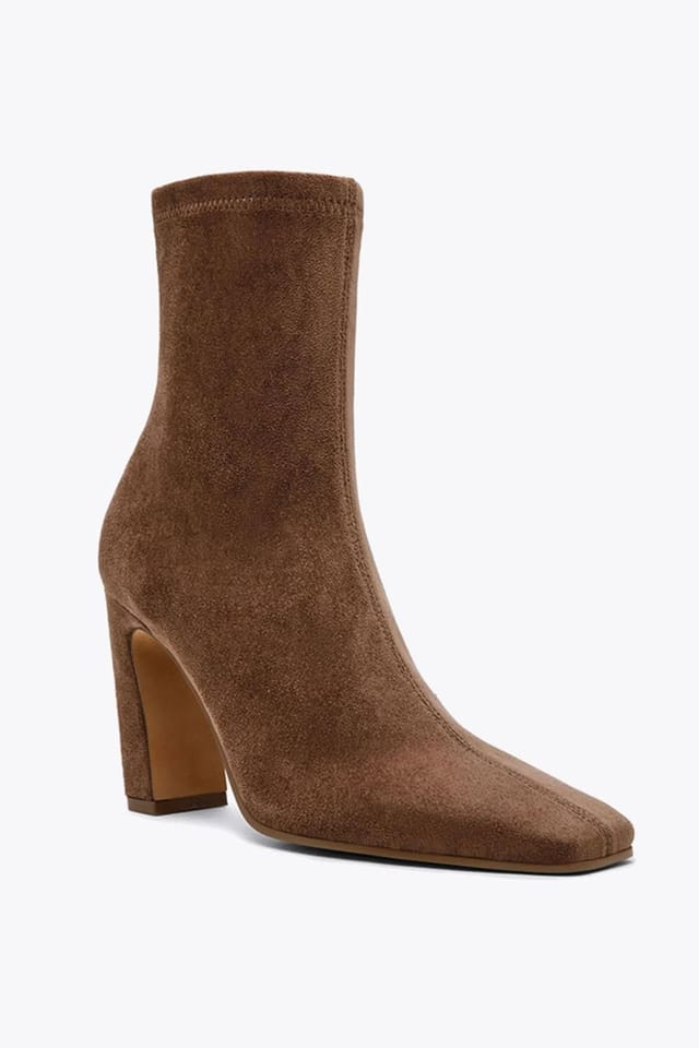 Steve Madden STEVE MADDEN Women's 'Vinka Boot Taupe' Fabric Boots in Taupe - 2