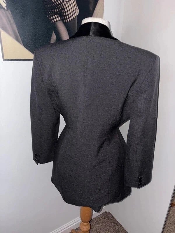 ASOS Design ASOS design grey tuxedo hourglass blazer size 8 nwot - 1