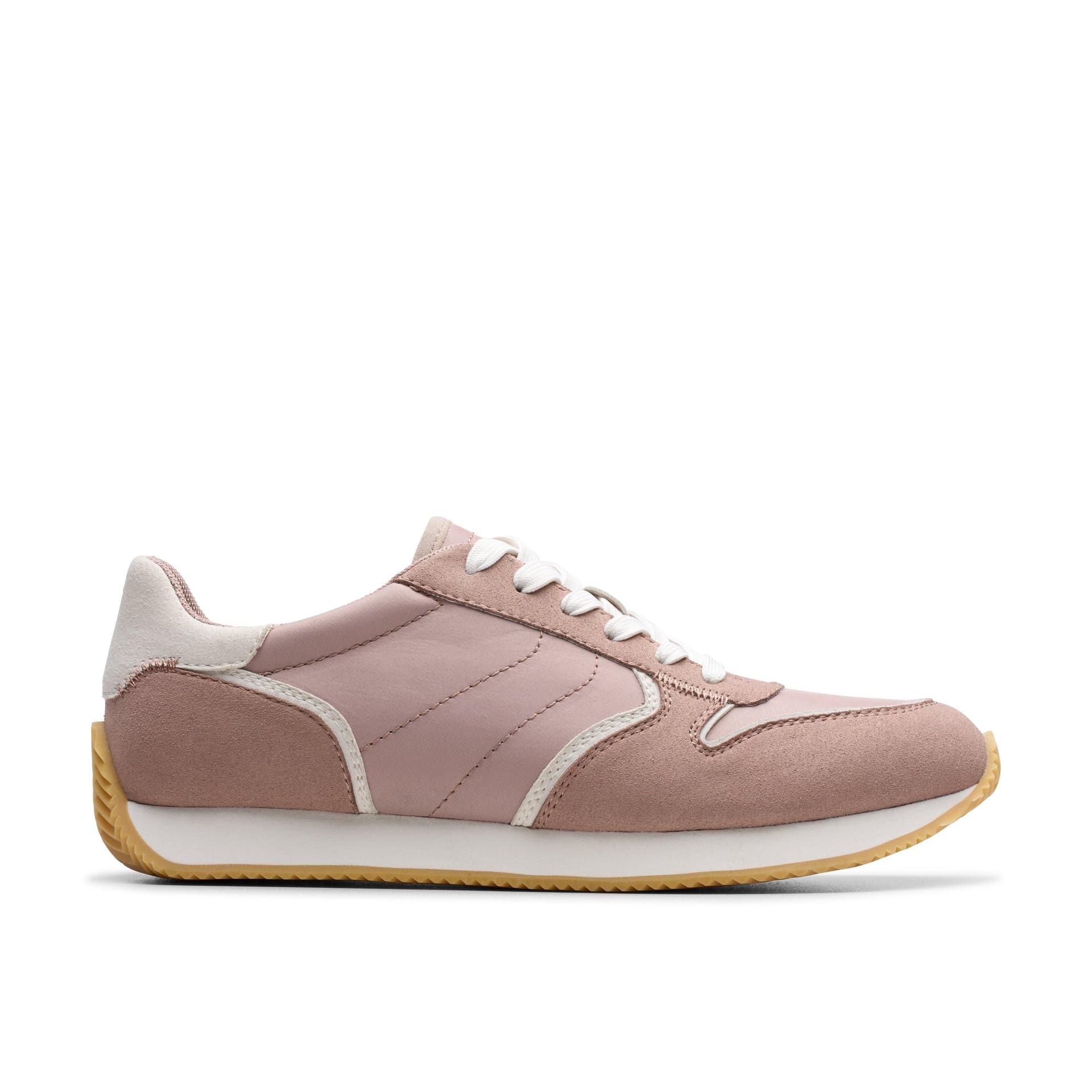 Clarks Clarks Women's Teirra Run Mauve Trainers in Pink
