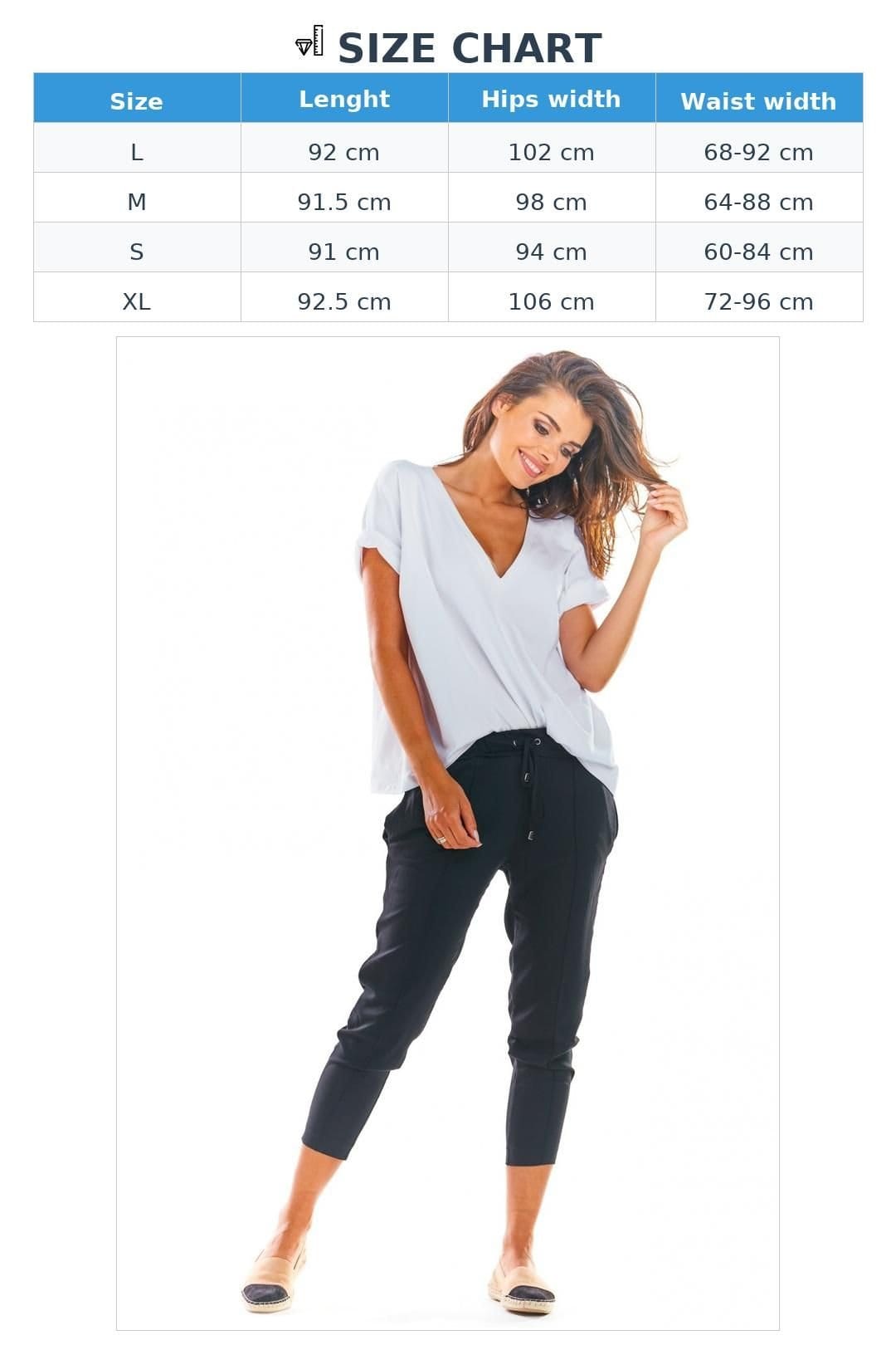 Love Lace Love Lace Women's Tailored Cigarette Trousers With Pleated Waist in Black - 4