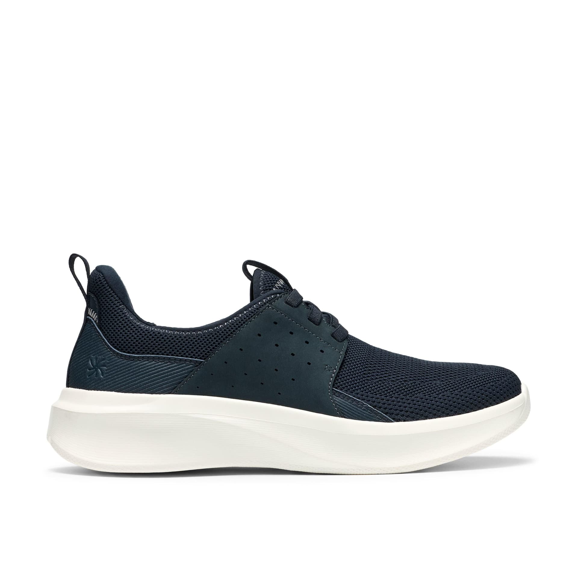 Clarks Clarks Men's Solevana Easy Navy Trainers, Lace Up in Blue