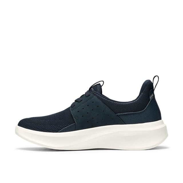 Clarks Clarks Men's Solevana Easy Navy Trainers, Lace Up in Blue - 2