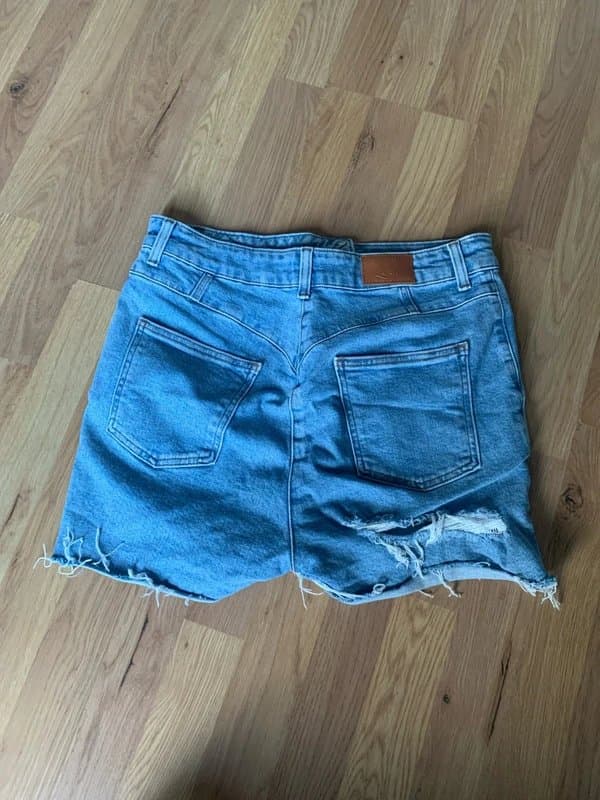 ASOS ASOS luxe jean shorts