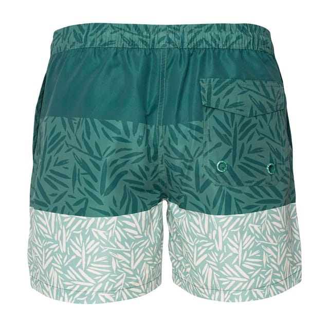 Aquawave Aquawave Men's Palawan Leaves Swim Shorts in Bottle Green - 2