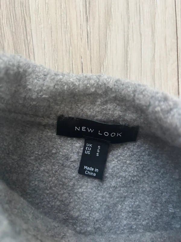 New Look New Look grey crew neck knit vest