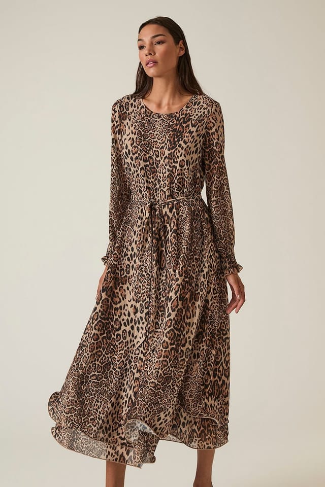 James Lakeland James Lakeland Women's Maxi Leopard Wave Hem Dress - 3