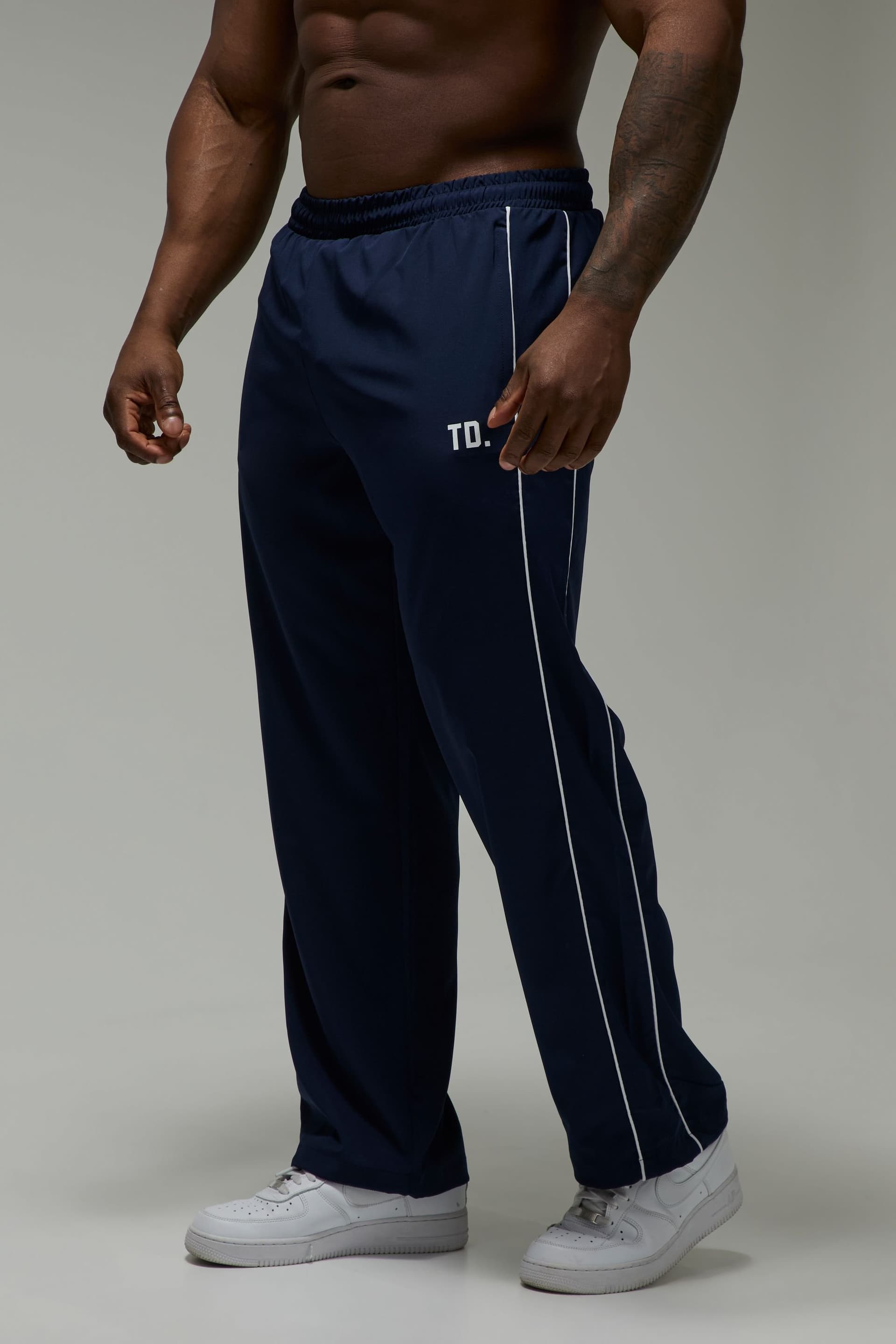 Training Dept. Training Dept. Men's Training Dept Straight Leg Woven Joggers in Navy