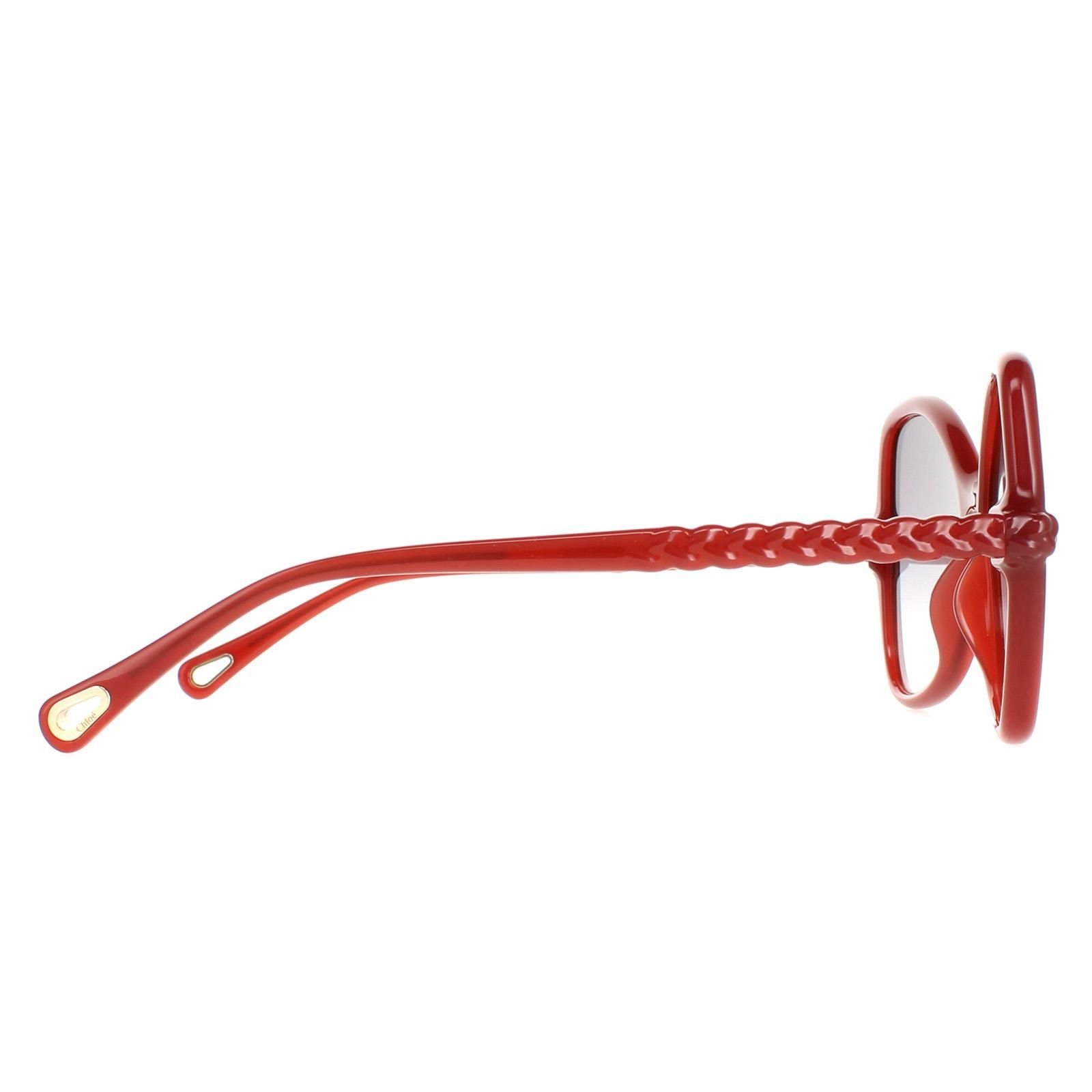 Chloé Chloé Women's Fashion Dark Orange Grey Gradient CH0001S - 4