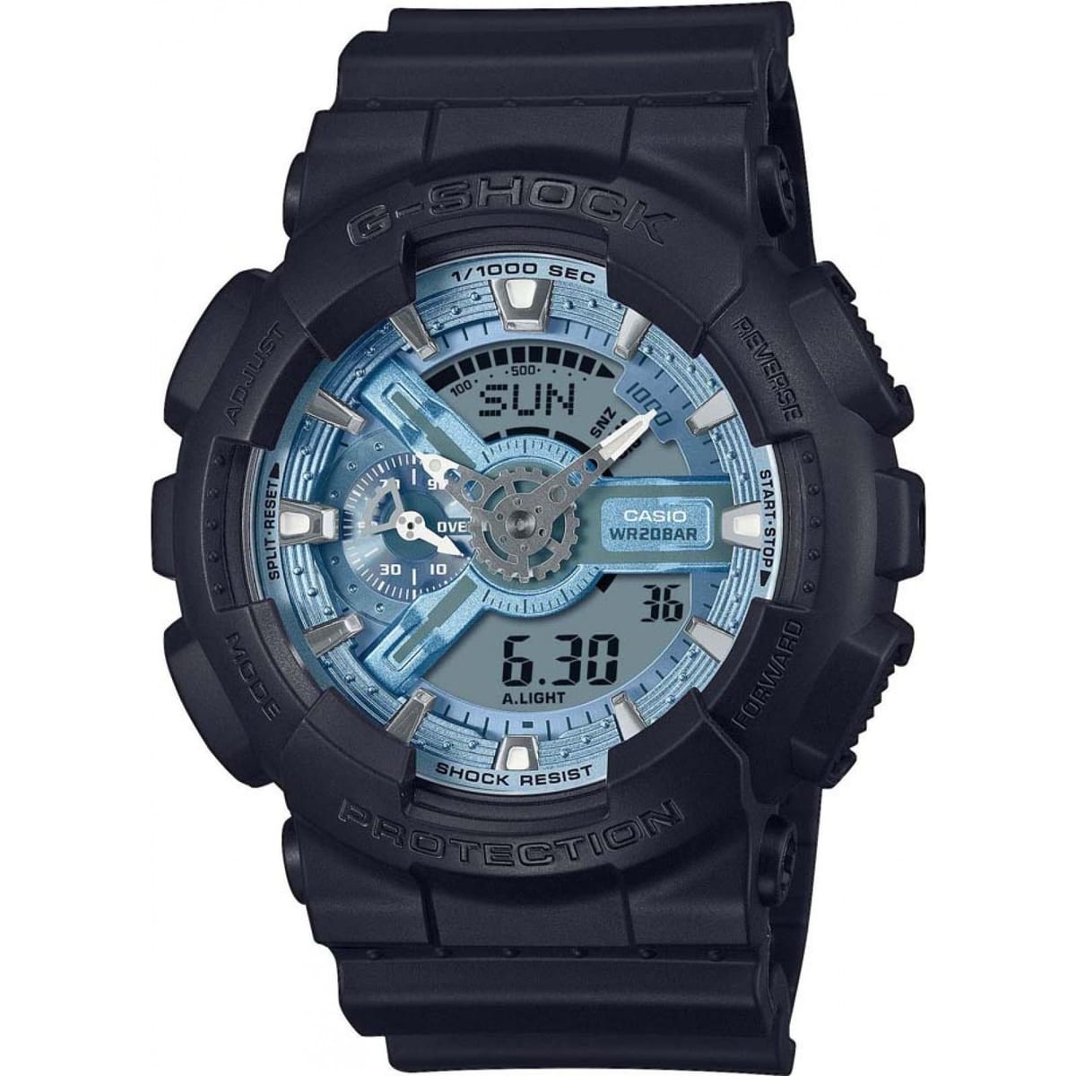 Casio Casio Men's GA-110CD-1A2ER G-Shock 51mm Quartz Watch in Black - 1