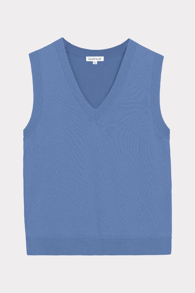 Kettlewell Kettlewell Women's Marnie Tank Top in Mid Blue - 2