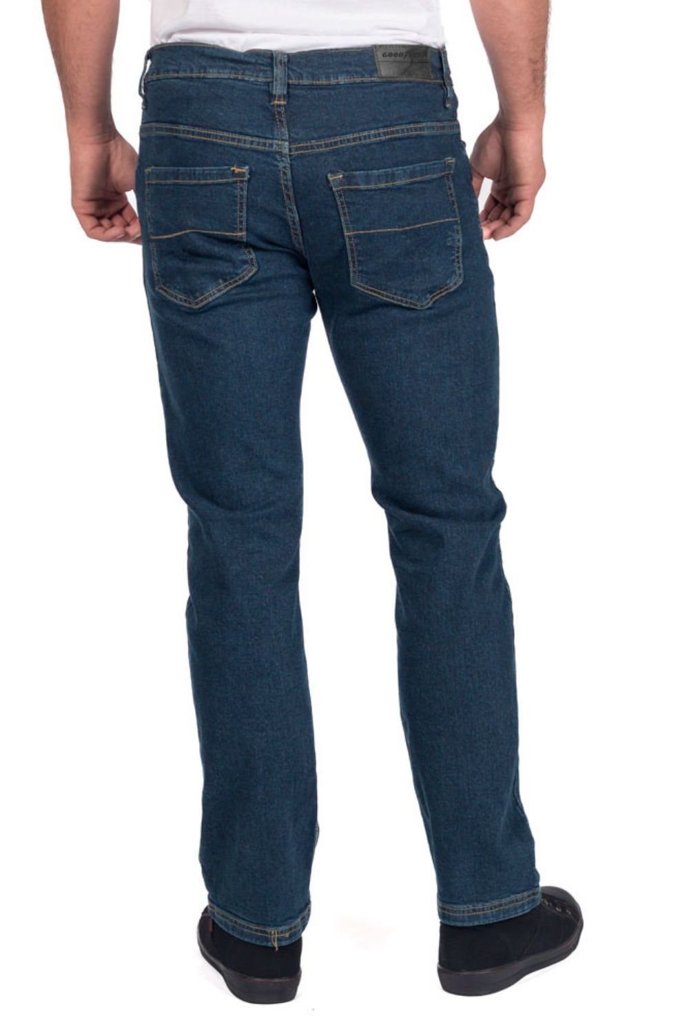 Goodyear Goodyear Men's Carpenter Stretch Denim Jeans in Blue - 3