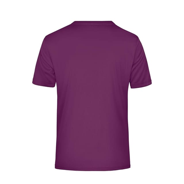 James and Nicholson James and Nicholson Men's Active T-Shirt in Purple - 2