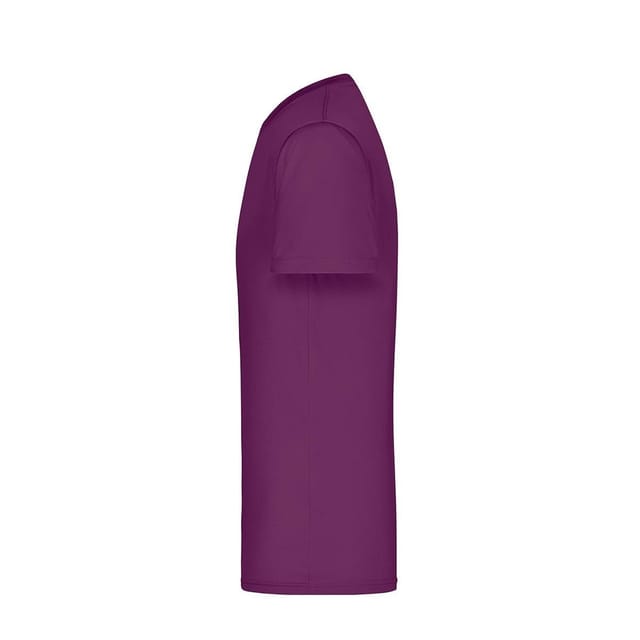 James and Nicholson James and Nicholson Men's Active T-Shirt in Purple - 3