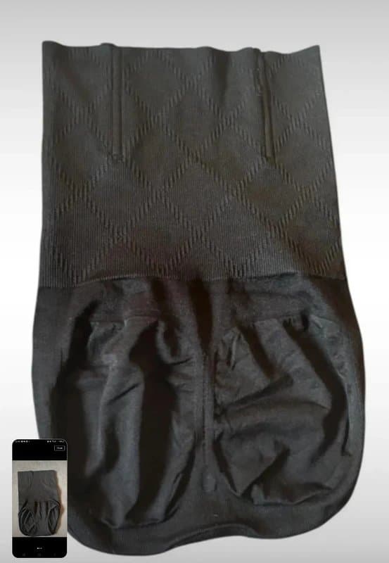 vorcy Vorcy Firm Tummy Control Body Shaper Shapewear Size 12–14 Black Boned High-Waisted