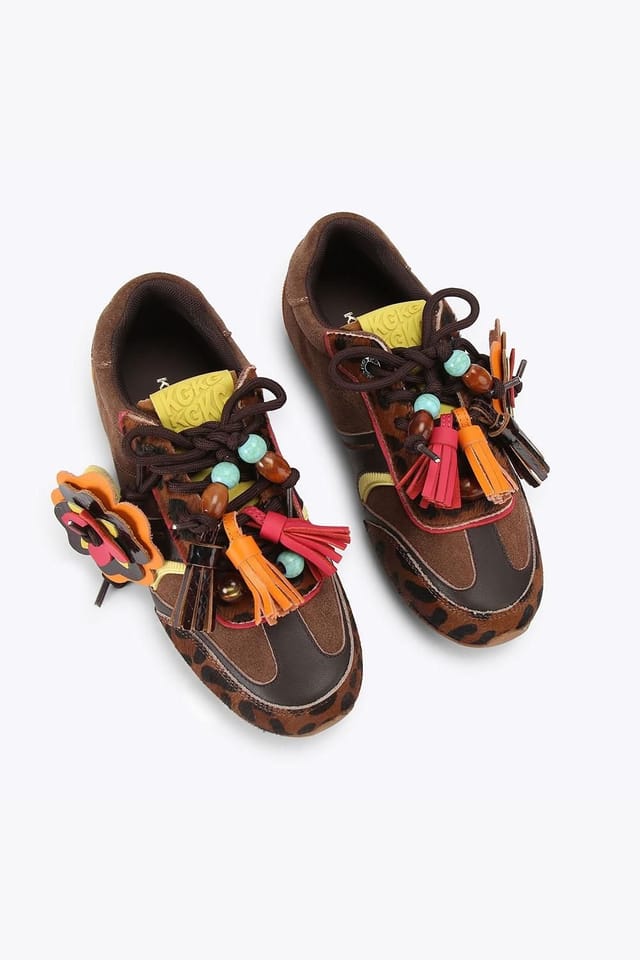 KG Kurt Geiger KG Kurt Geiger Women's 'Lennon' Trainers in Brown - 2