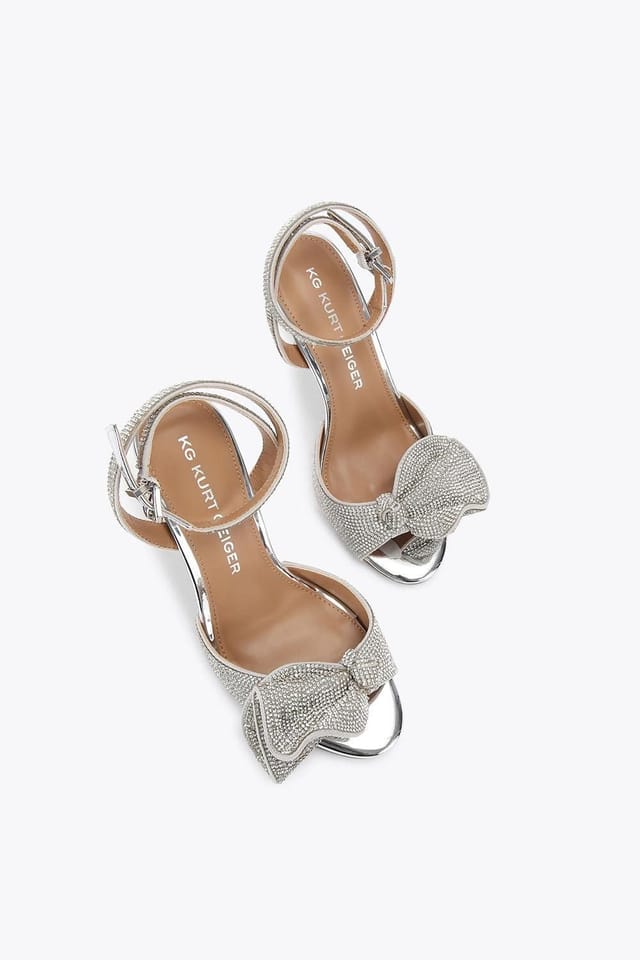KG Kurt Geiger KG Kurt Geiger Women's 'Allegra' Heels in Silver - 2