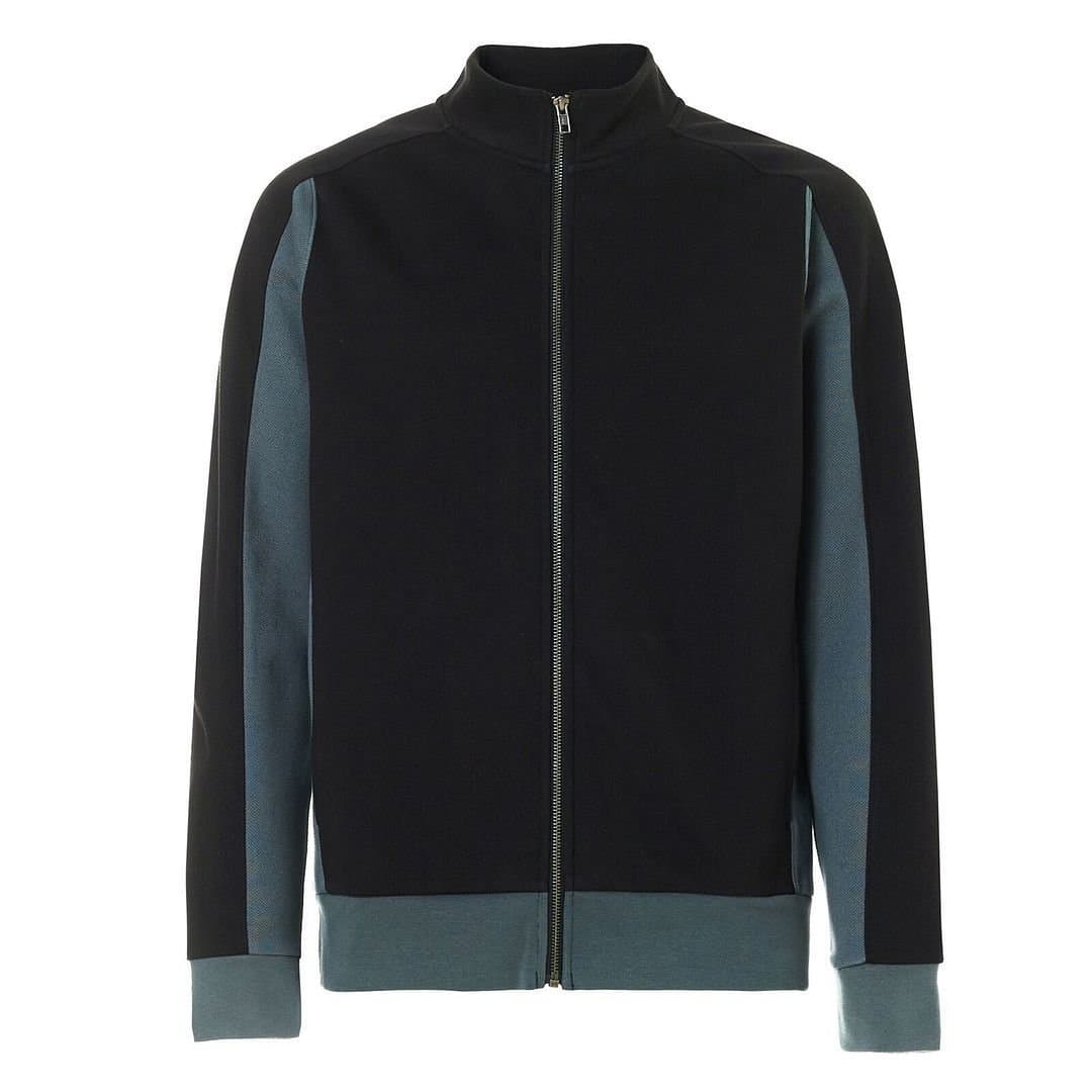 Oakley Oakley Men's Long Sleeve Zip Up Colorblock Track Jacket in Black