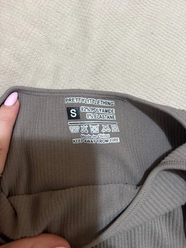 PLT PLT Ribbed legging jumpsuit