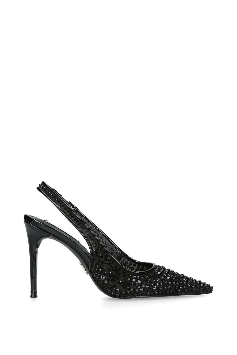Steve Madden Steve Madden Women's 'Reyes' Black Heels