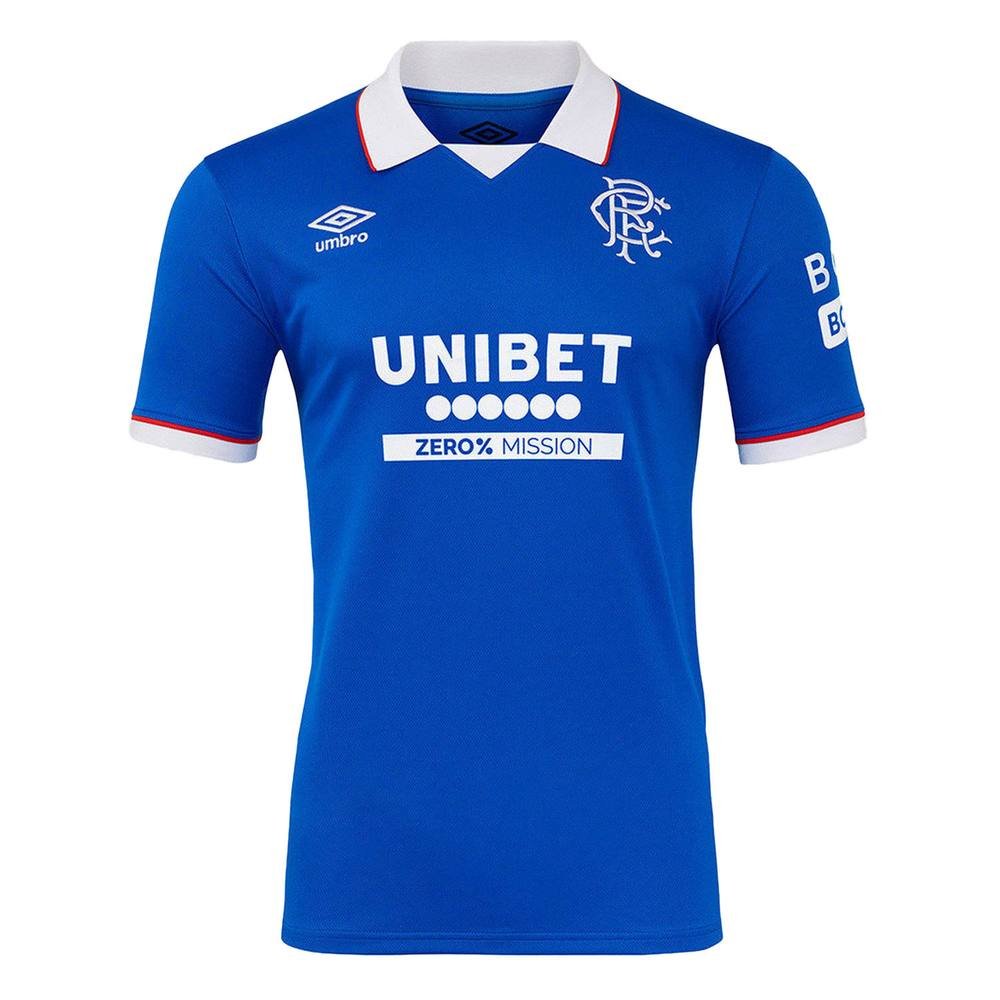 Umbro Umbro Men's 25 26 Rangers FC Short-Sleeved Home Shirt in Cobalt - 2