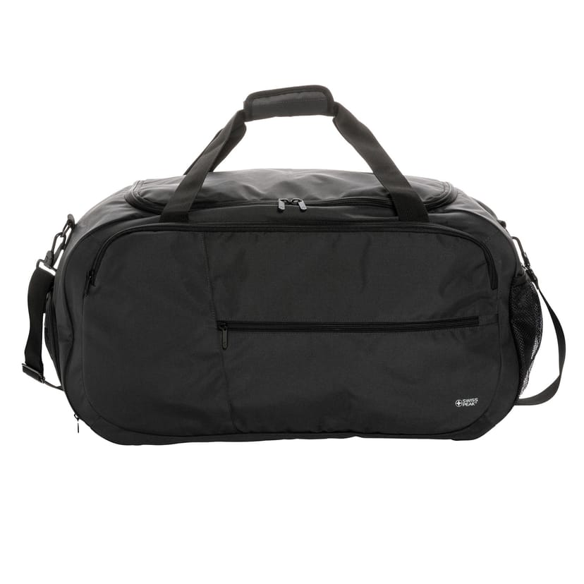 Swiss Peak Swiss Peak Men's Aware RPET 50L Duffle Bag in Black - 1