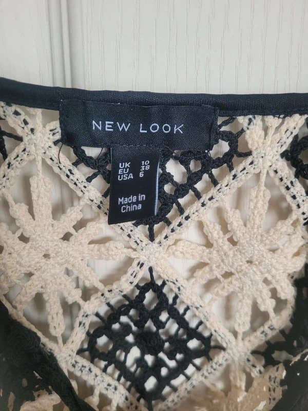 New Look New Look Crochet Beach Cover Up