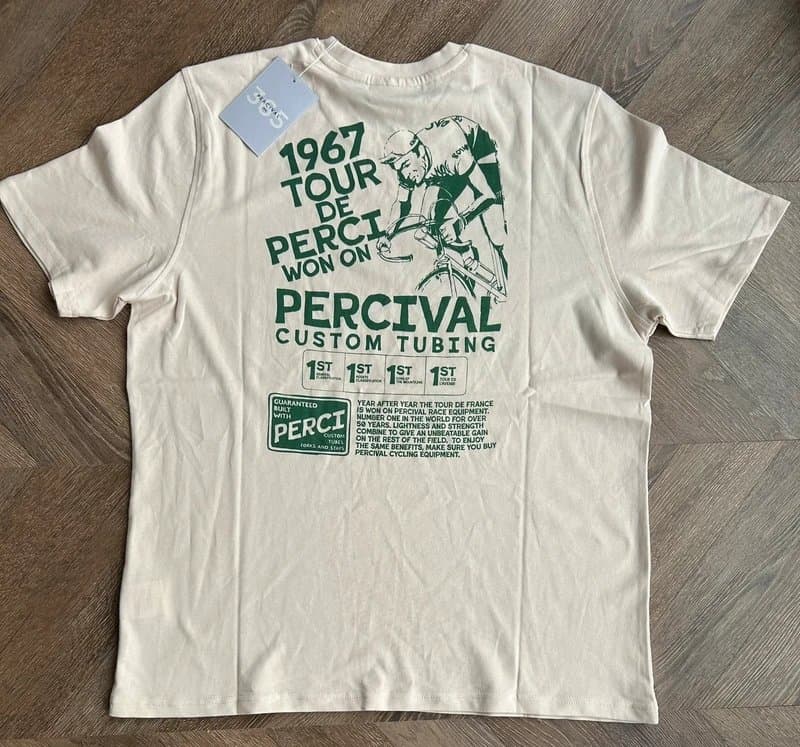 Percival Percival “cycle” tee BNWT L