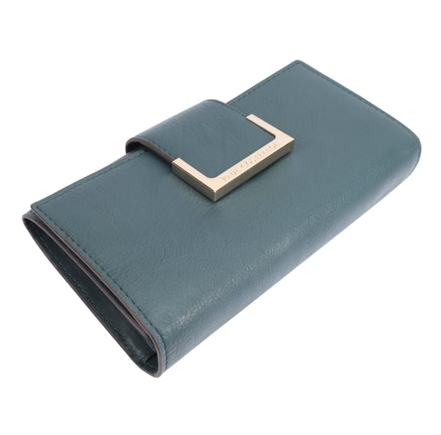 Paul Costelloe Paul Costelloe Women's Alto Leather Purse in Dark Green - 3