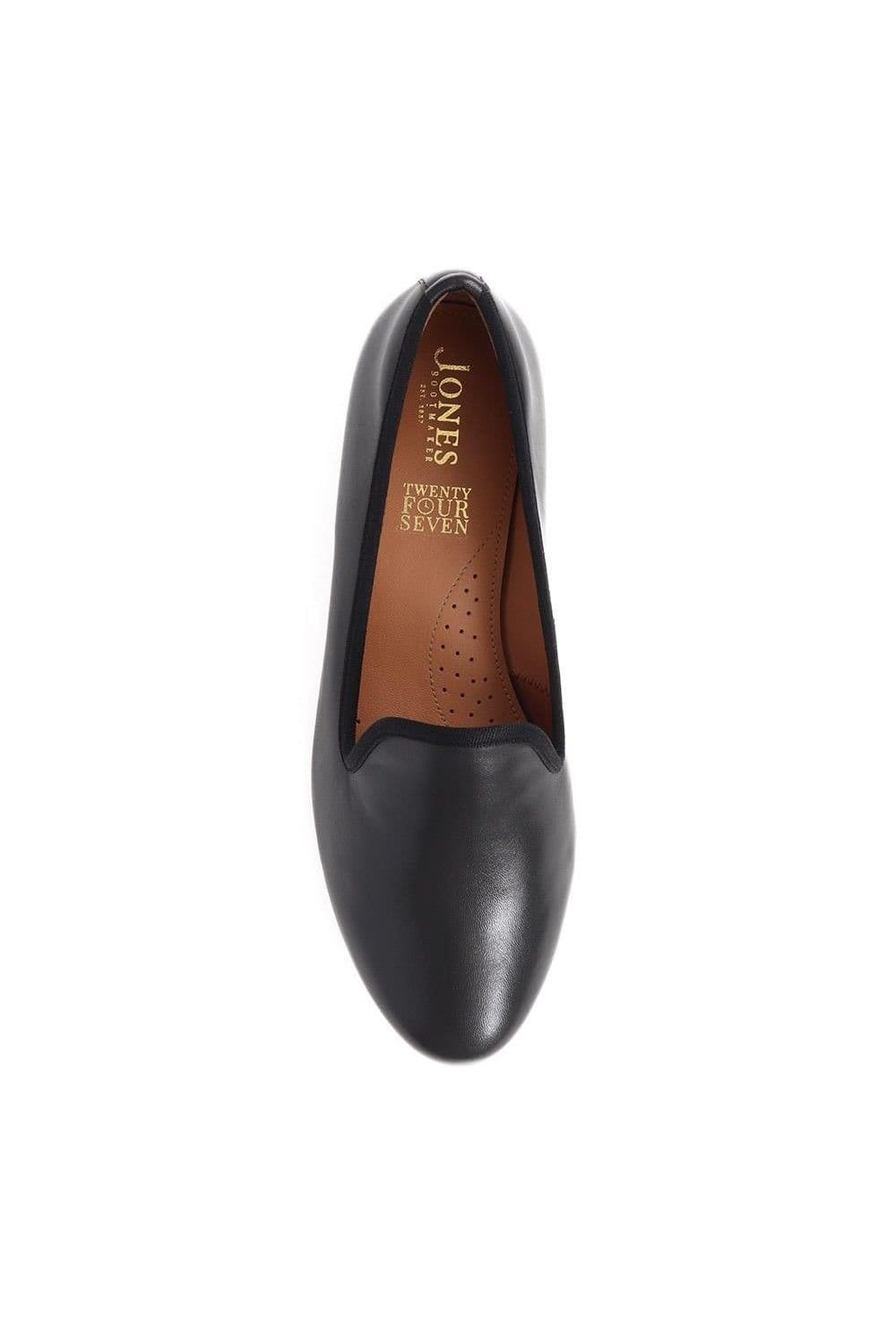 Jones Bootmaker Jones Bootmaker Women's Solene Leather Pumps in Black - 4