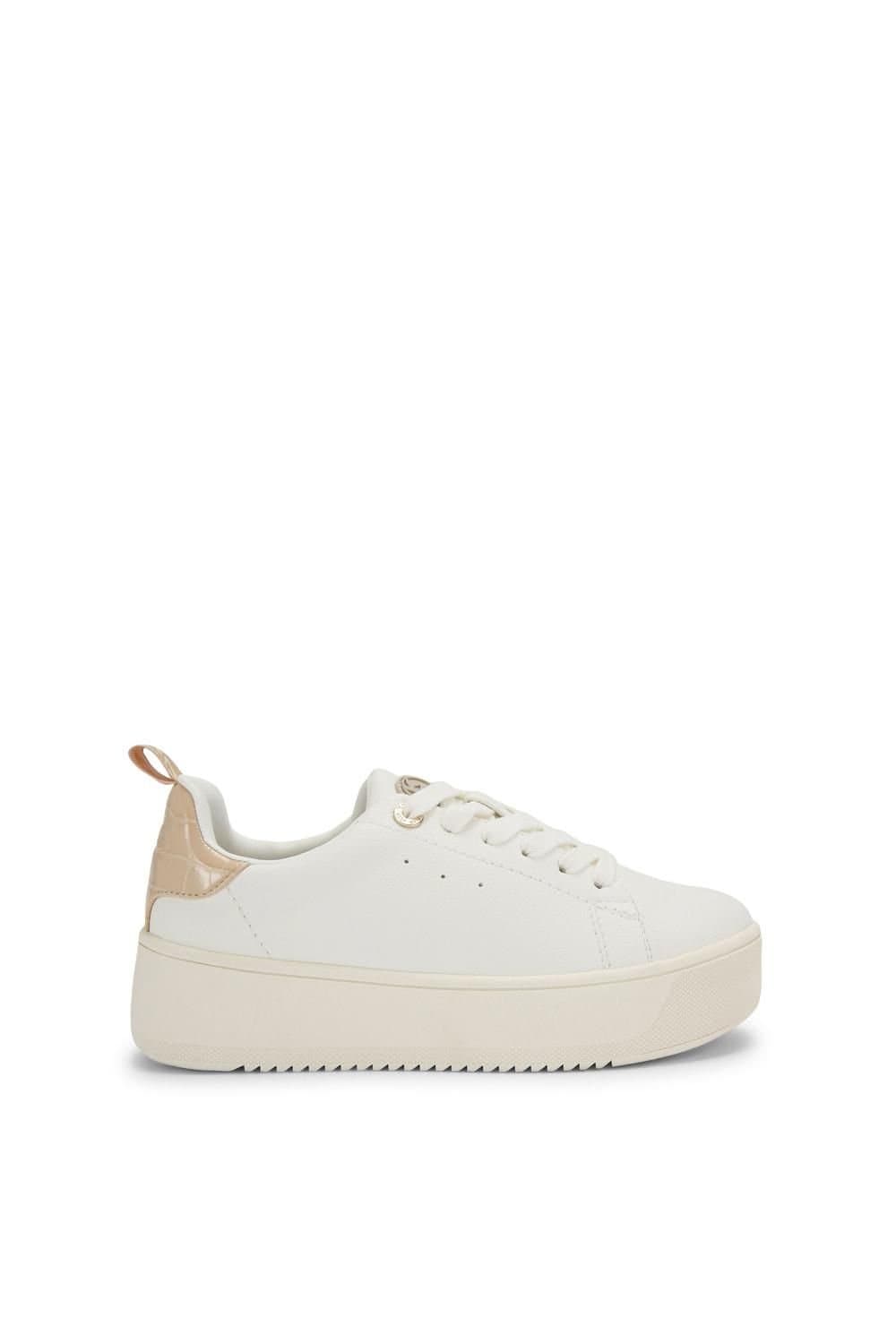 KG Kurt Geiger KG Kurt Geiger White Lace-Up Trainers