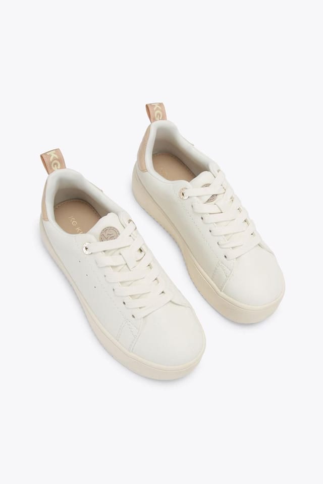 KG Kurt Geiger KG Kurt Geiger Women's 'Lighter Lace Up' Trainers in White - 2