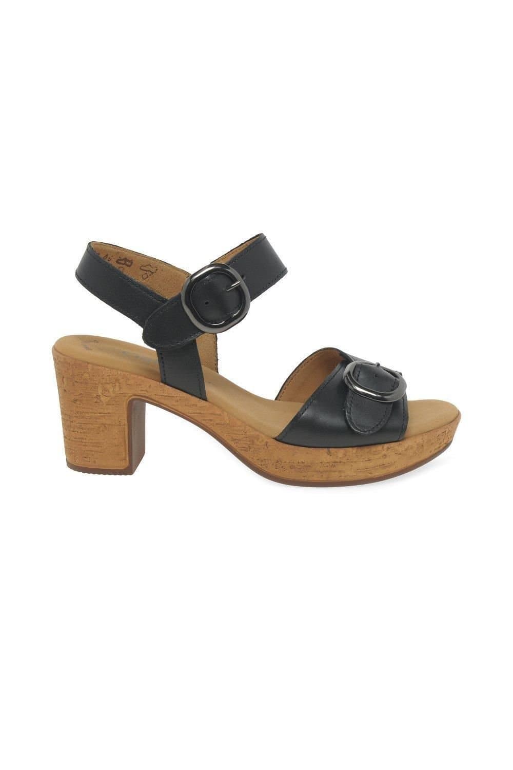 Gabor Gabor Women's 'Fantastica' Heeled Sandals in Black