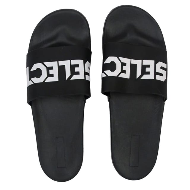 Select Select Men's Comfort Sliders in Black - 3