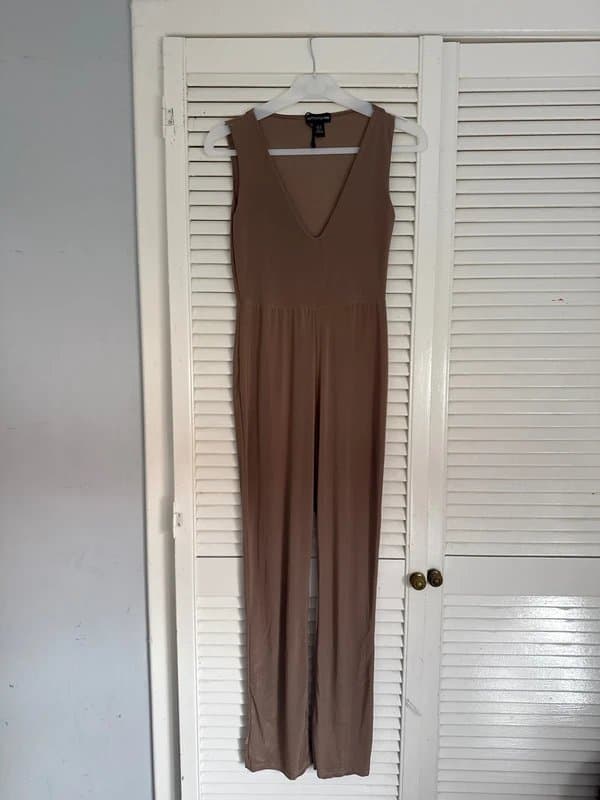 PLT Nude jumpsuit