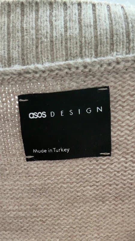 ASOS Design Boxy Beige // Oversize Knit Jumper